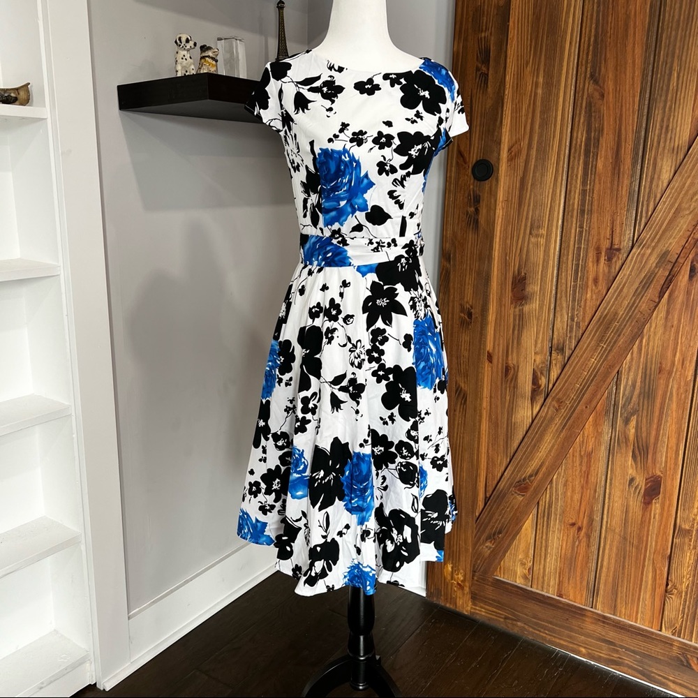 Dressystar Floral Print Dress